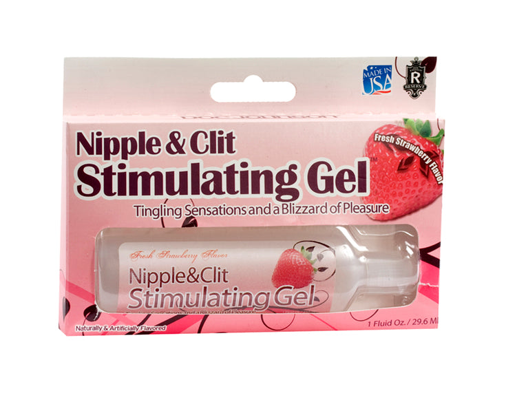 Nipple & Clit Stimulating Gel Strawberry 1oz