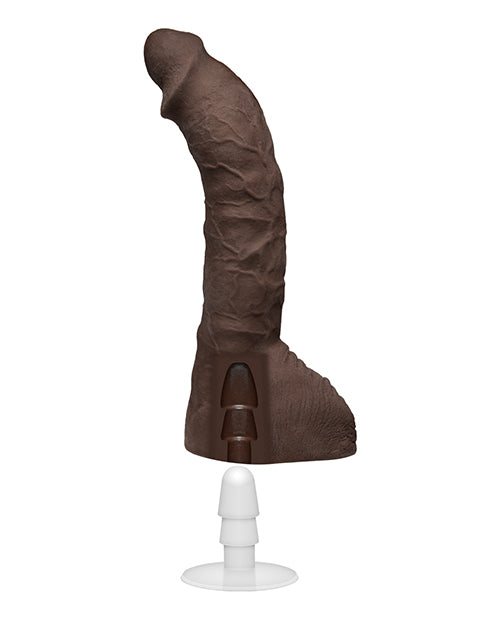 Prince Yahshua Ultraskyn 10.5 inches Cock Brown Dildo