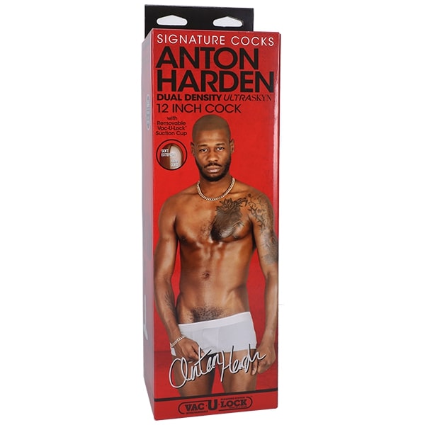 Signature Cocks Anton Harden 11 In. Ultraskyn Cock With Removable Vac-u-lock Suction Cup