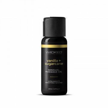 Wicked Vanilla and Sugarcane Massage Oil 4oz
