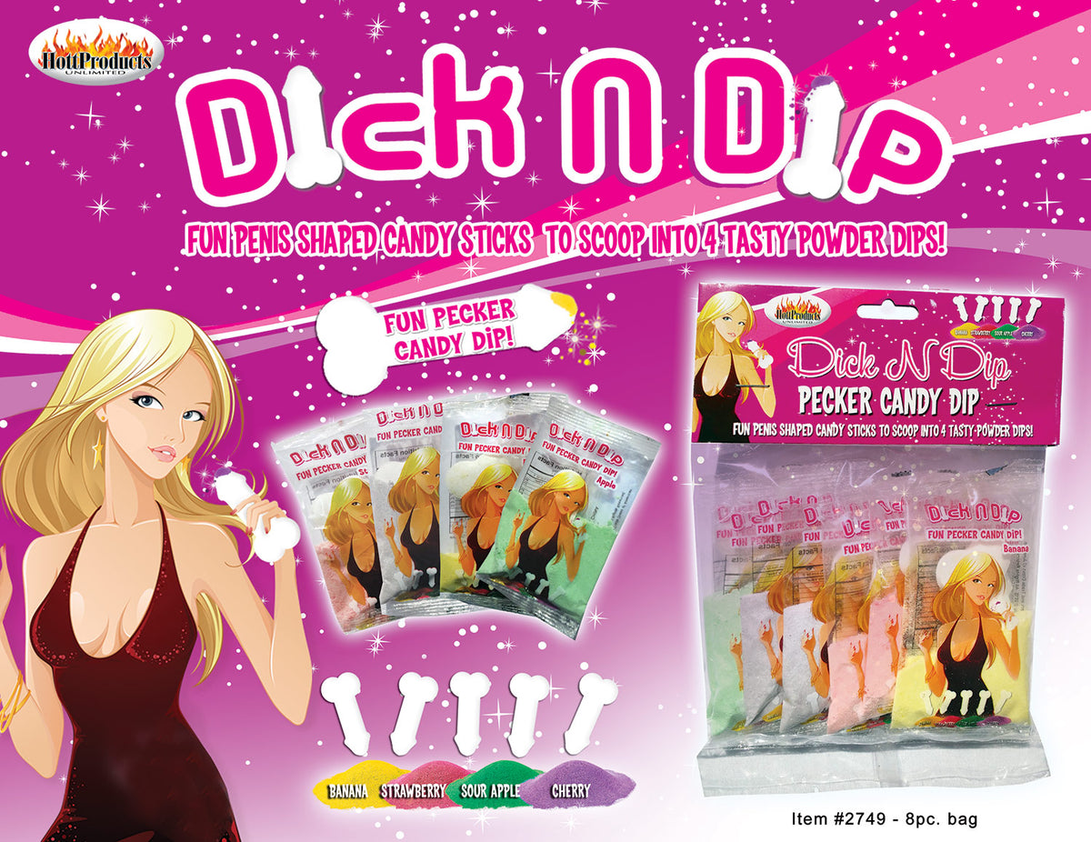 Dick N Dip Adult Candy 8 Pack