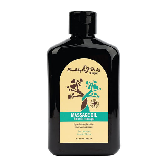 Hemp Seed by Night Massage Oil Aphrodisiac Collection Sea Jasmine 8OZ
