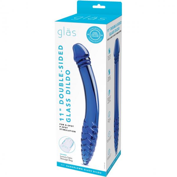 Glas 11" Double-sided Dildo G-spot & P-spot Stimulation