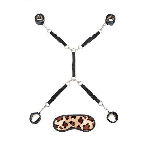 Lux F Bed Spreader 7pc Leopard