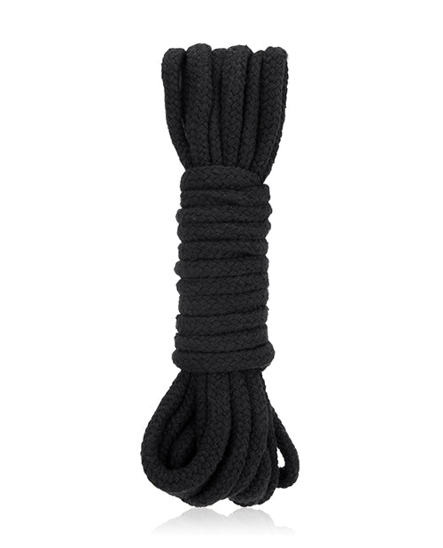 Lux Fetish Bondage Rope 16 Ft/5 M - Black