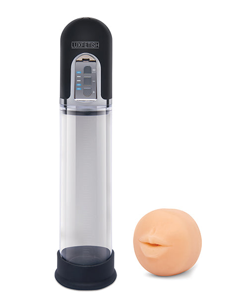 Lux Fetish 2-in-1 Blowjob Auto Sucker And Penis Enlarger Pump