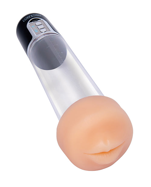 Lux Fetish 2-in-1 Blowjob Auto Sucker And Penis Enlarger Pump