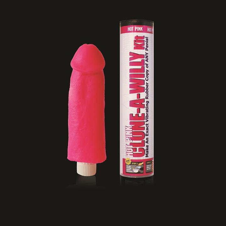 Clone-A-Willy Kit Vibrating - Hot Pink