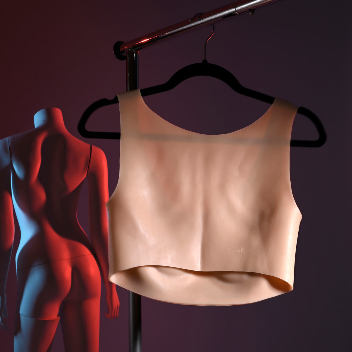 Gender X Undergarments Plate C-cup Silicone Light