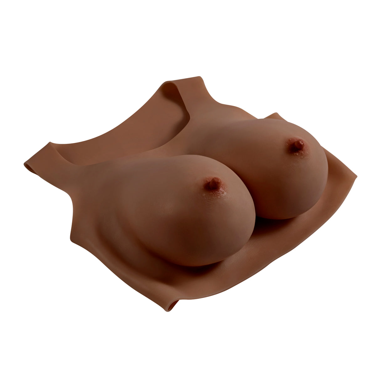 Gender X Undergarments Plate E-cup Silicone Dark