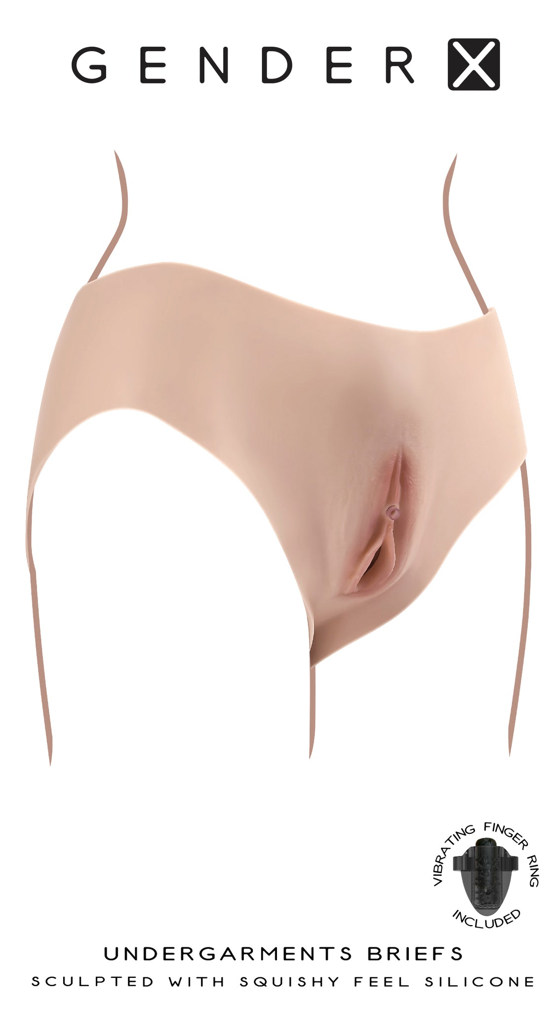 Gender X Vagina Panty Silicone Light