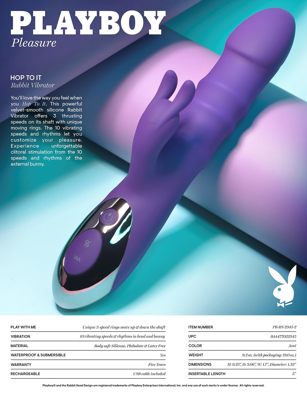 Pb Hop To It Purple