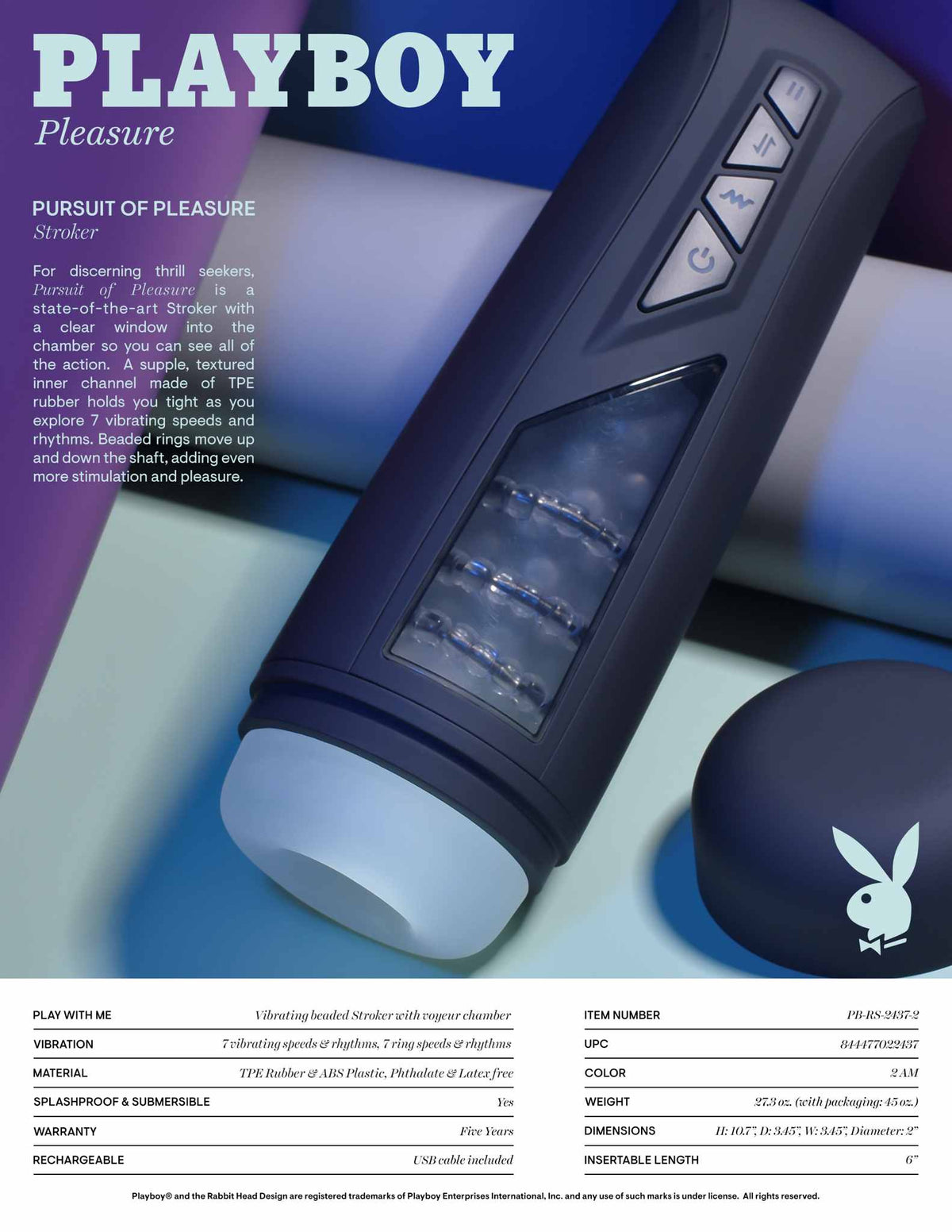 Pb Pursuit Of Pleasure Black
