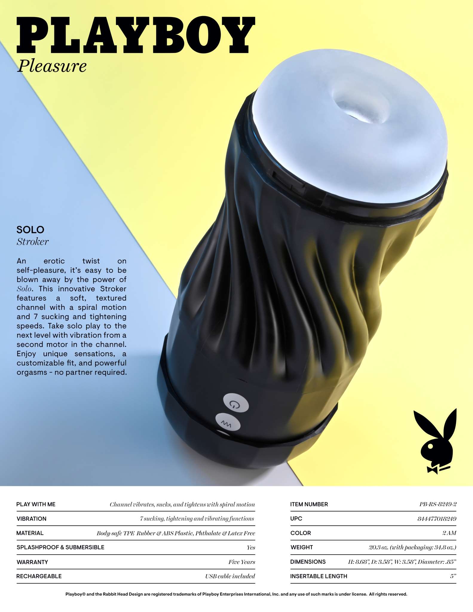 Playboy Solo Black
