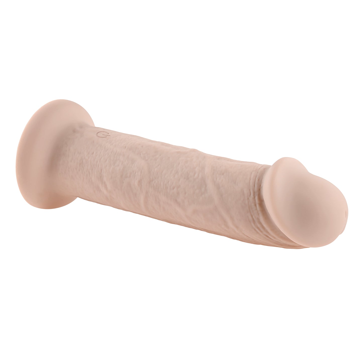Evolved 7" Girthy Vibrating Dong - Light