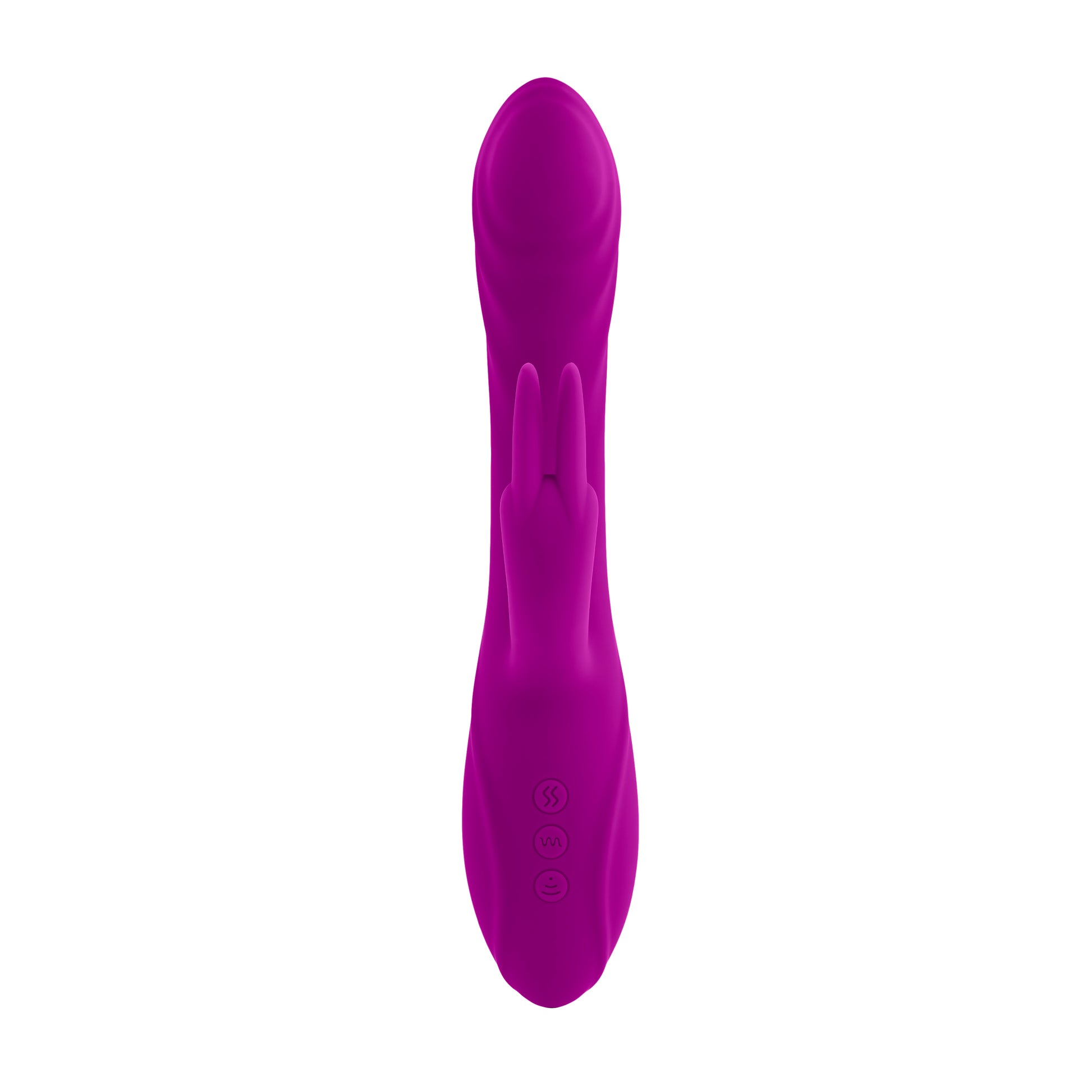 Evolved Fourgasm Rechargeable Triple Stim Vibe With Suction Silicone Purple