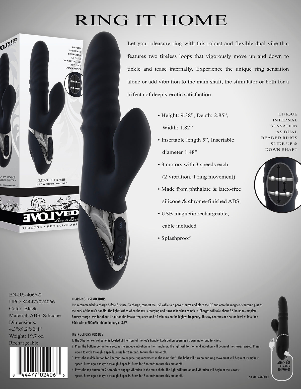 Ring It Home Black