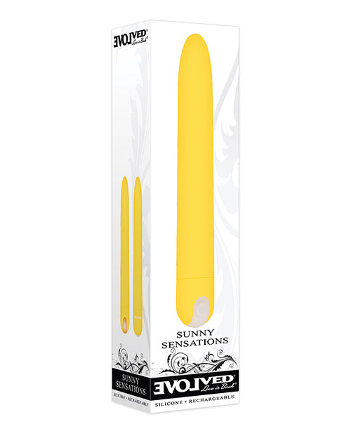 Evolved Sunny Sensations Rechargeable Silicone - Yellow