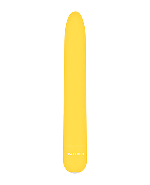 Evolved Sunny Sensations Rechargeable Silicone - Yellow
