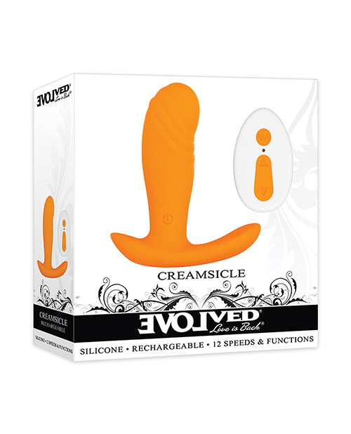 Evolved Creamsicle Rechargeable Silicone Orange