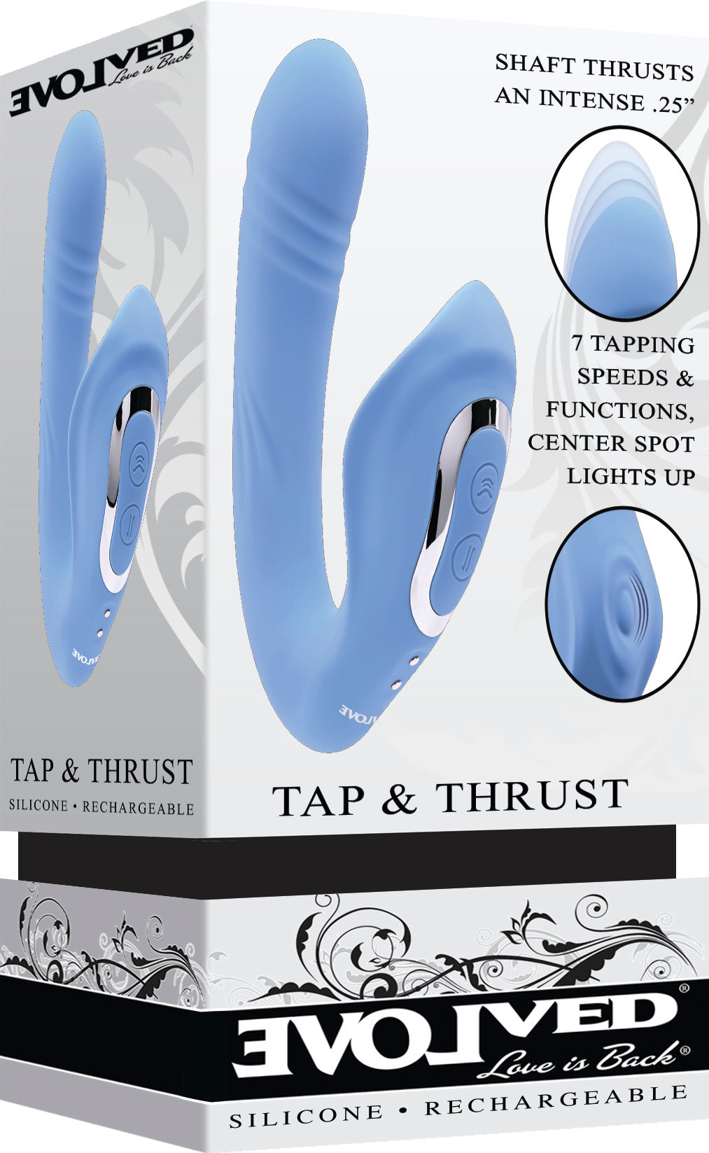 Evolved Tap & Thrust Blue