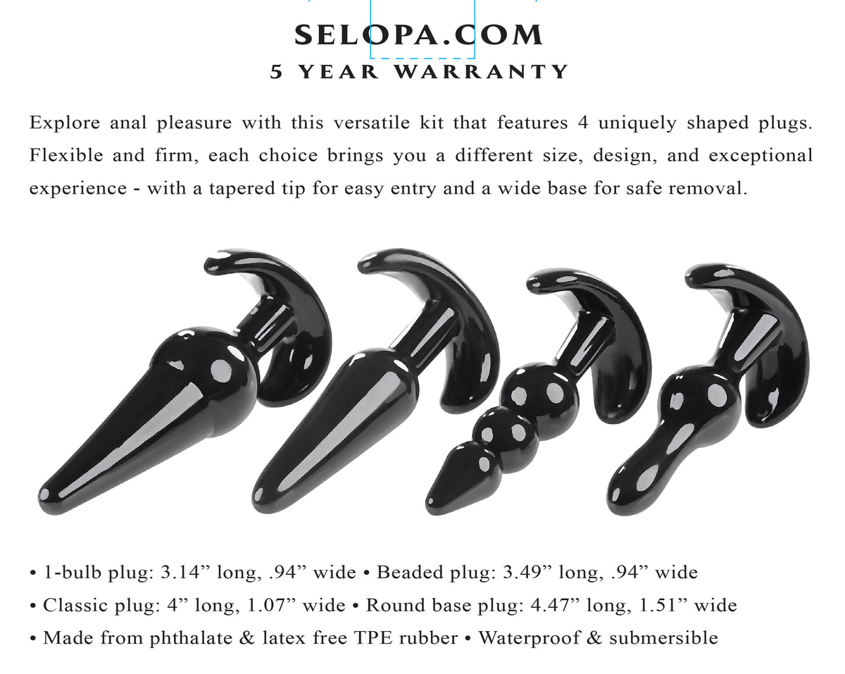 Selopa Intro To Plugs Black