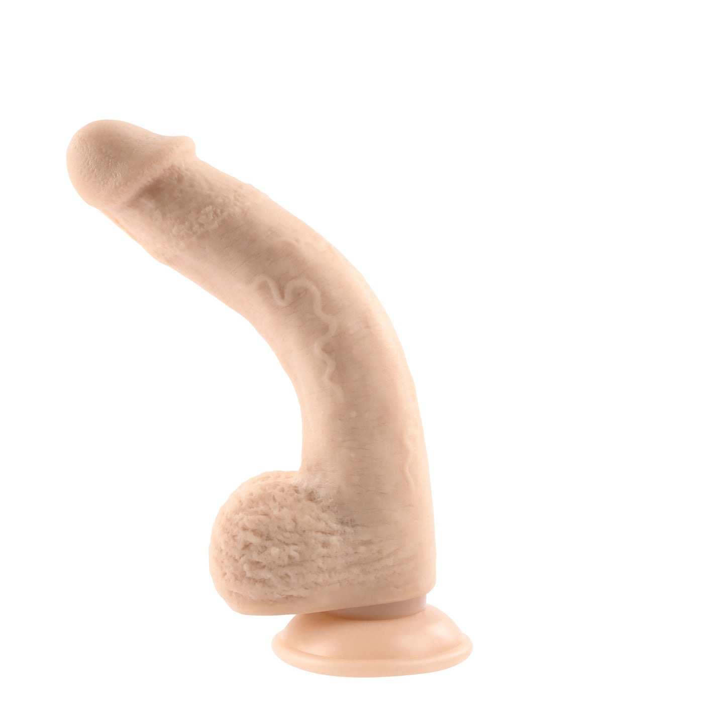Selopa Natural Feel Flexskin Dildo Bendable With Moving Material 7 In. Light