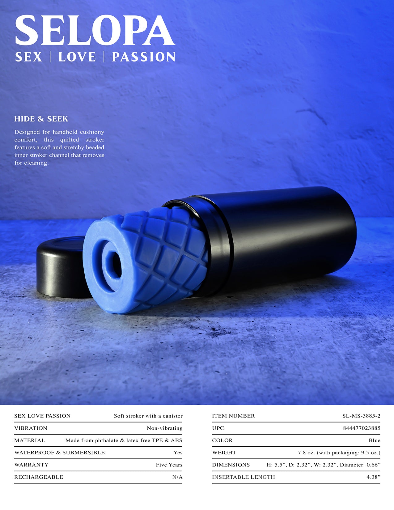 Selopa Hide & Seek Stroker