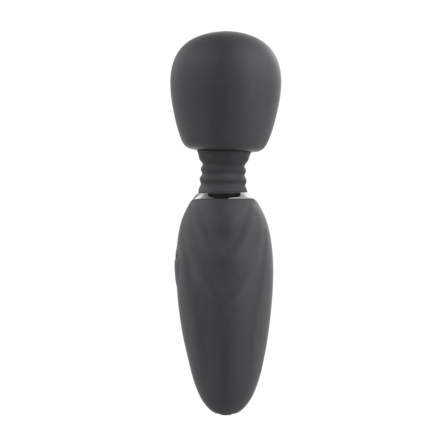 Selopa Buzz One Out Rechargeable Silicone Mini Wand Vibrator Black