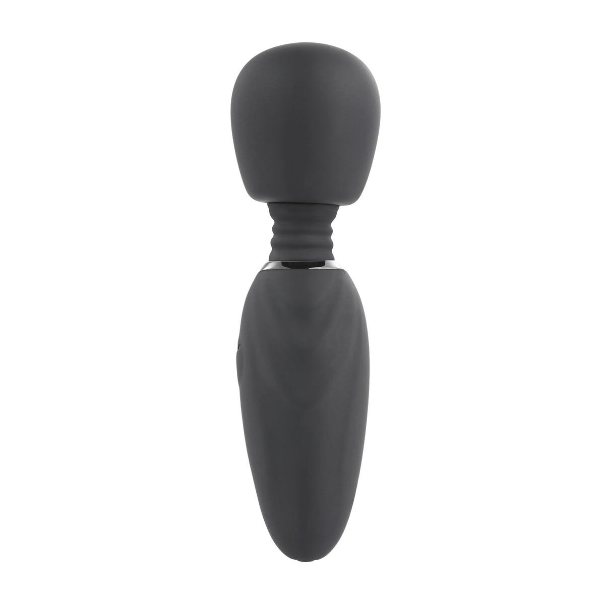 Selopa Buzz One Out Rechargeable Silicone Mini Wand Vibrator Black