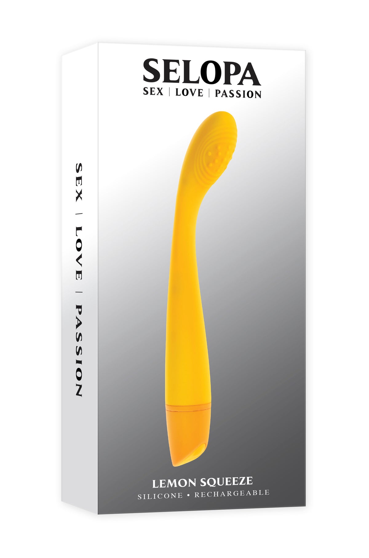 Selopa Lemon Squeeze Rechargeable Vibe Silicone Yellow