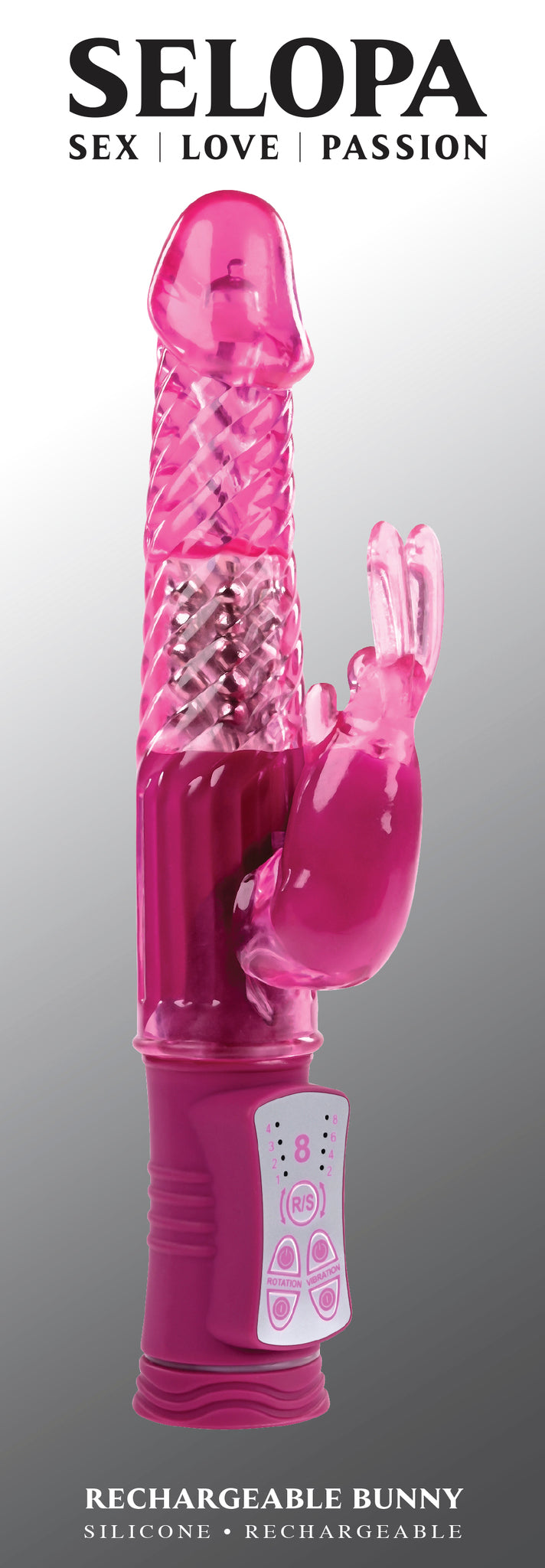 Selopa Rehargeable Bunny Rechargeable Vibe Pink