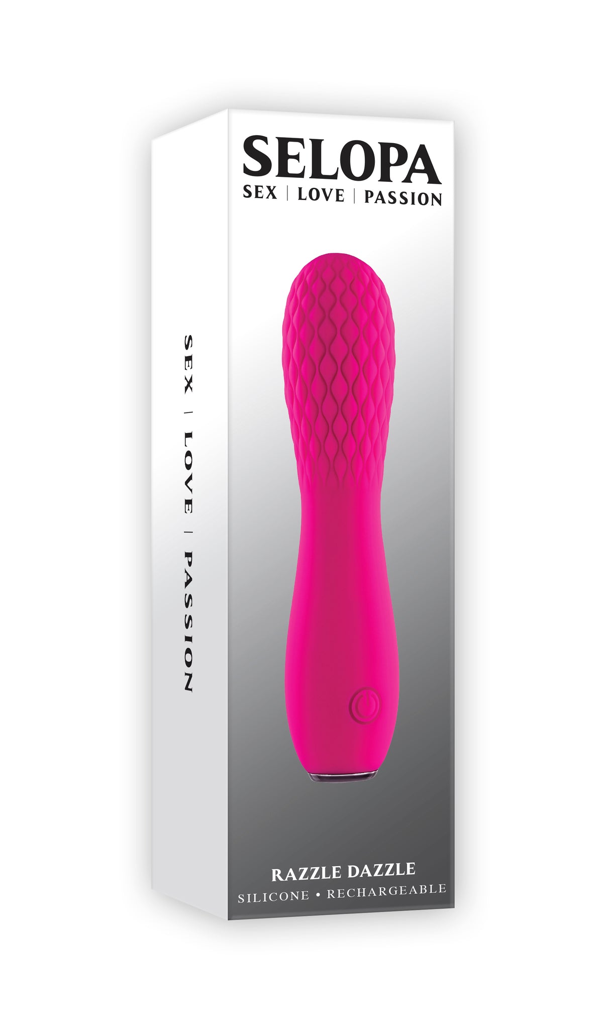 Selopa Razzle Dazzle Rechargeable Vibe Silicone Pink