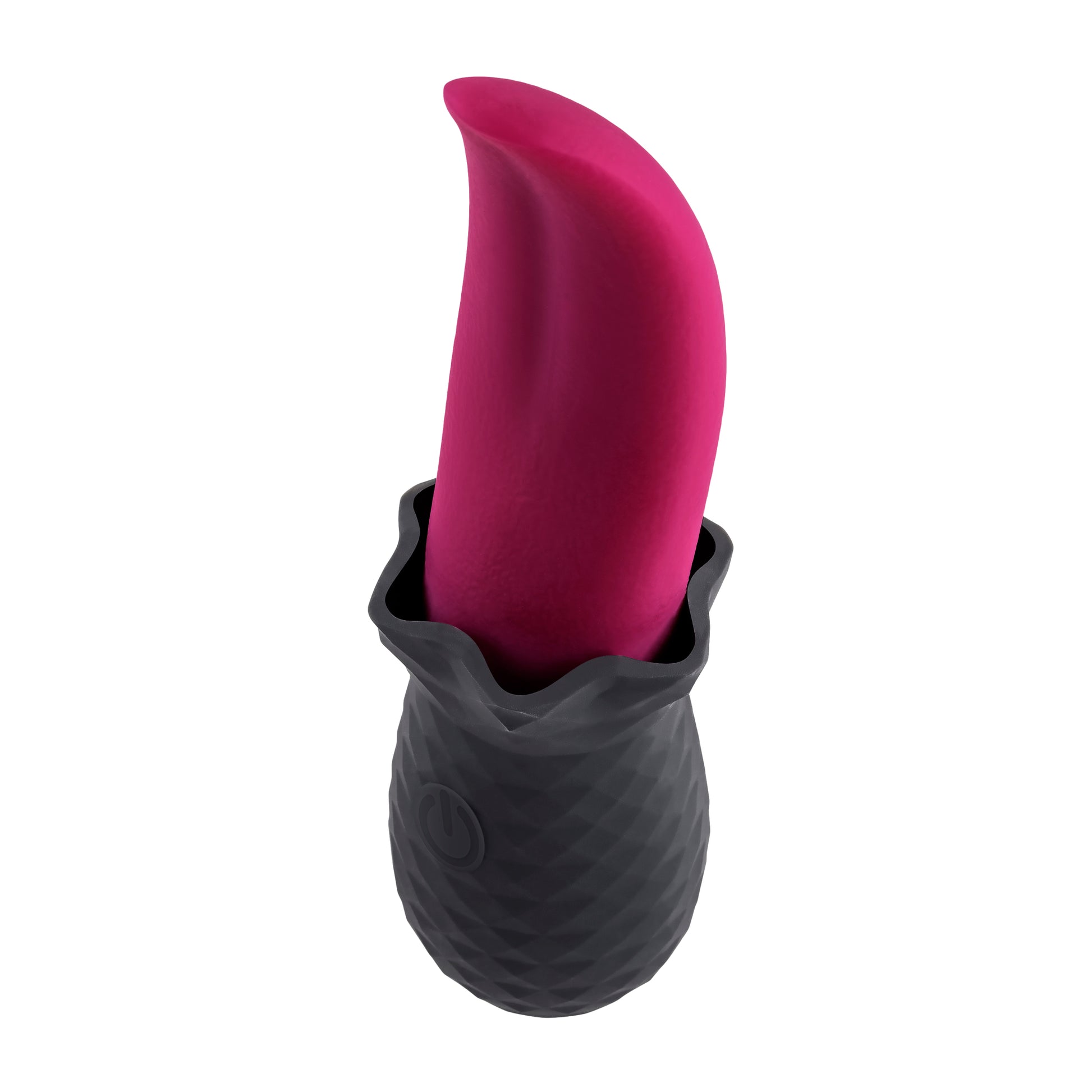 Selopa Tongue Teaser Vibe Rechargeable Silicone Pink Black