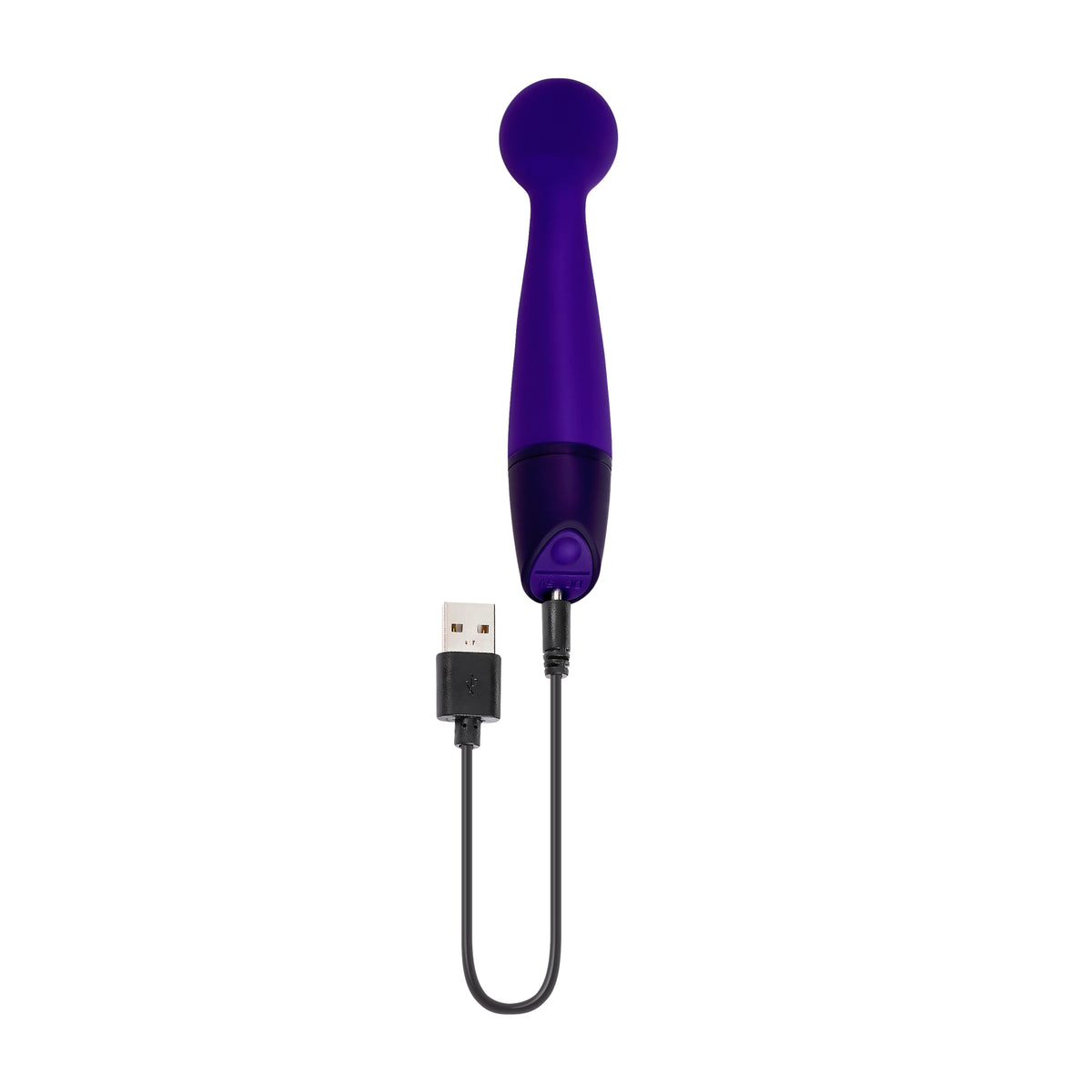 Selopa Gumball Rechargeable Slim Wand Silicone Purple