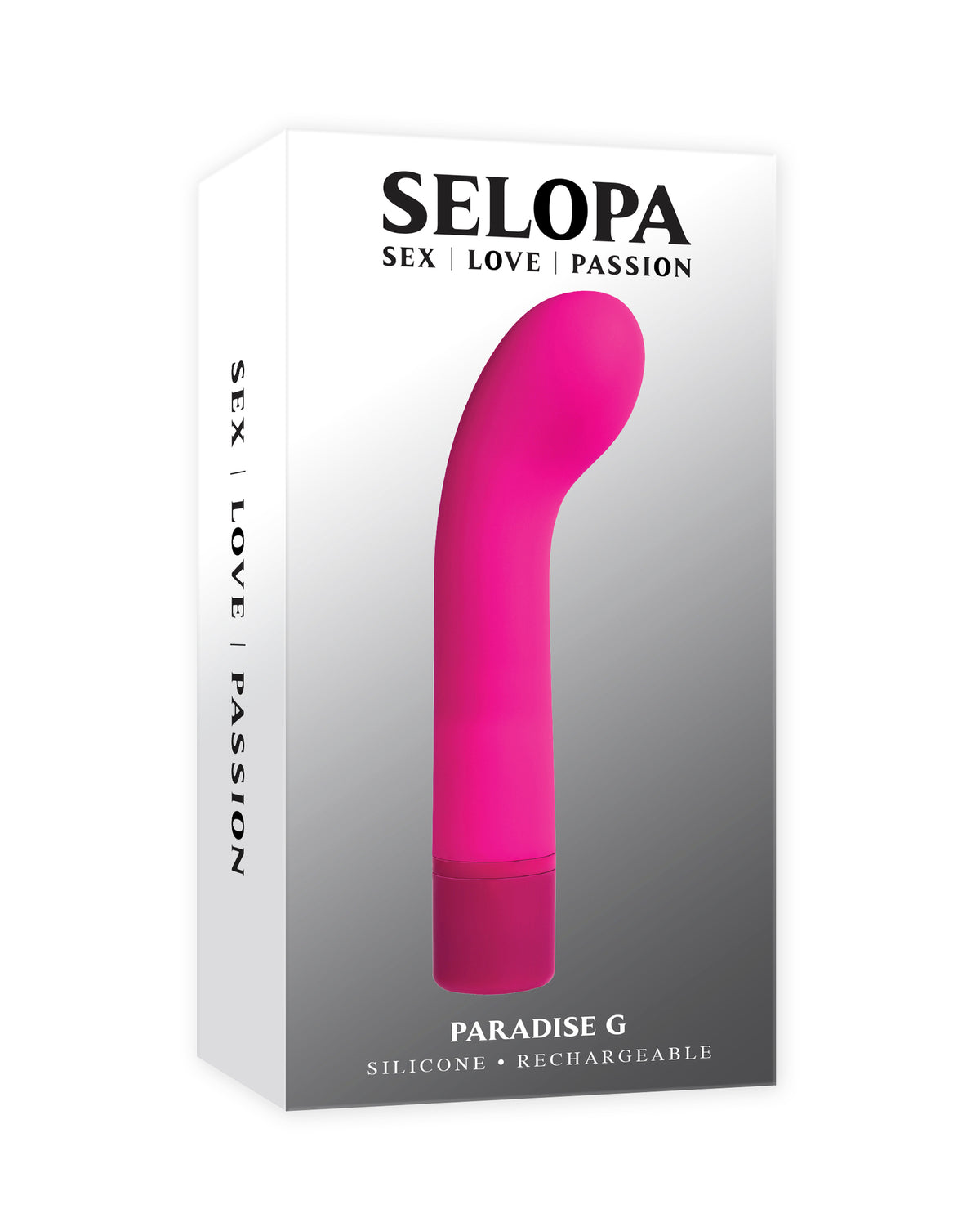 Selopa Paradise G Rechargeable Silicone G-spot Vibrator Pink