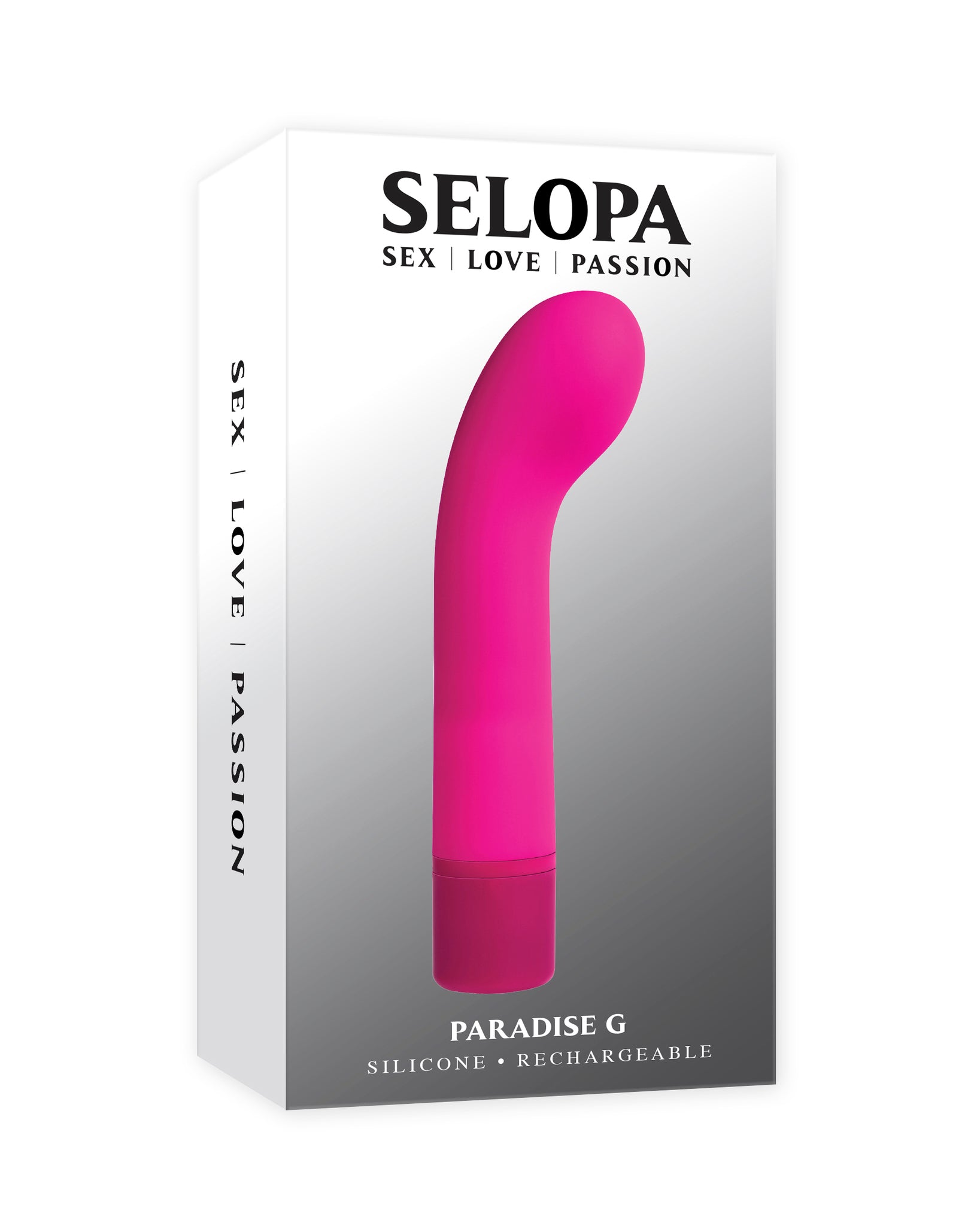 Selopa Paradise G Rechargeable Silicone G-spot Vibrator Pink