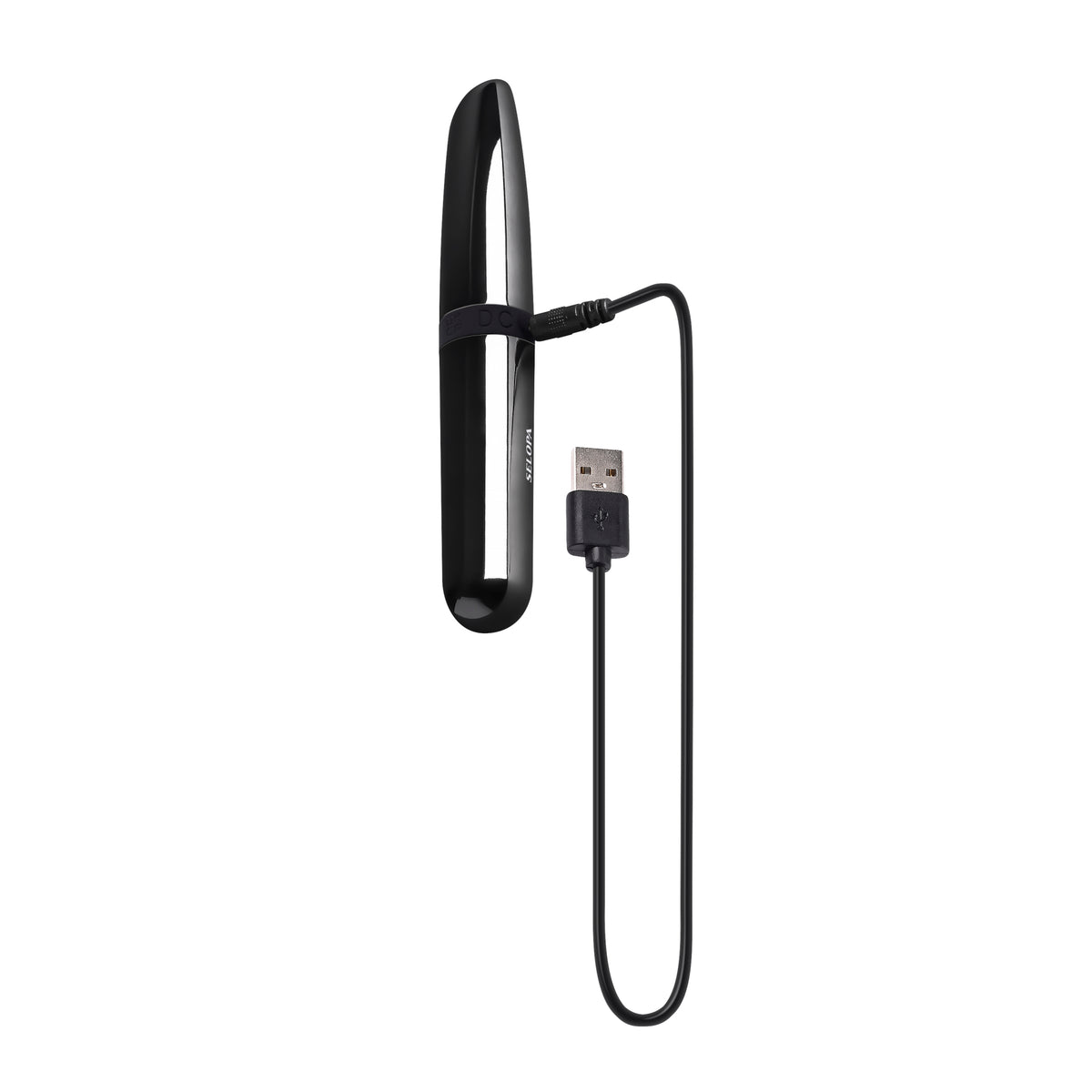 Selopa Buzz Buddy Rechargeable Vibe Silicone Black Chrome