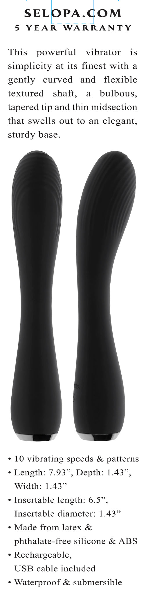 Selopa Midnight Magic Black