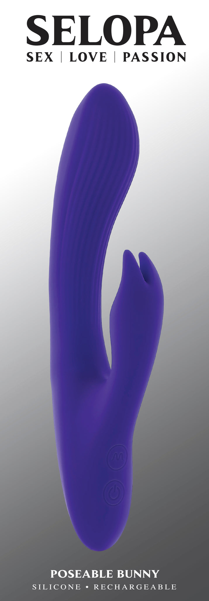 Selopa Poseable Bunny Purple