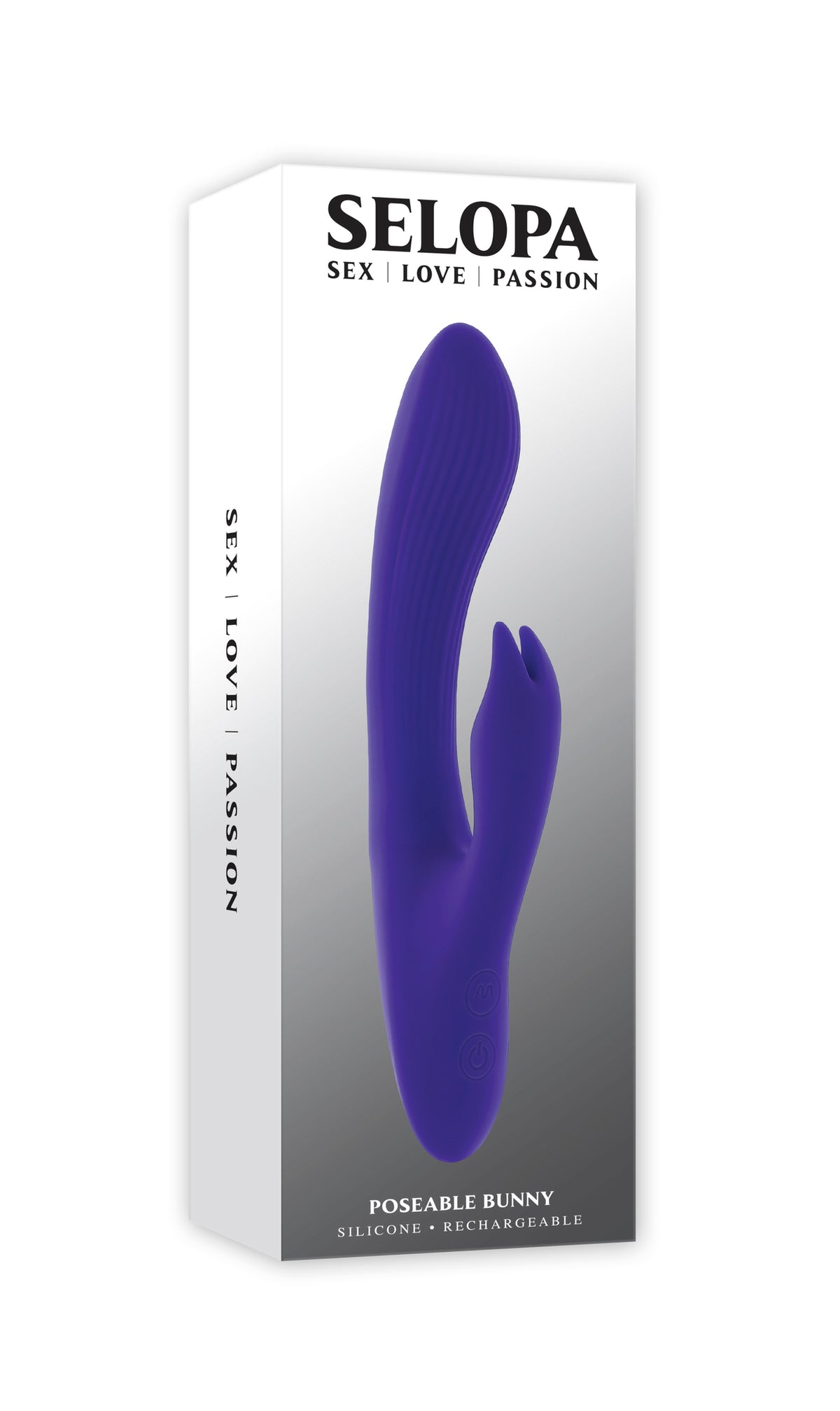 Selopa Poseable Bunny Purple