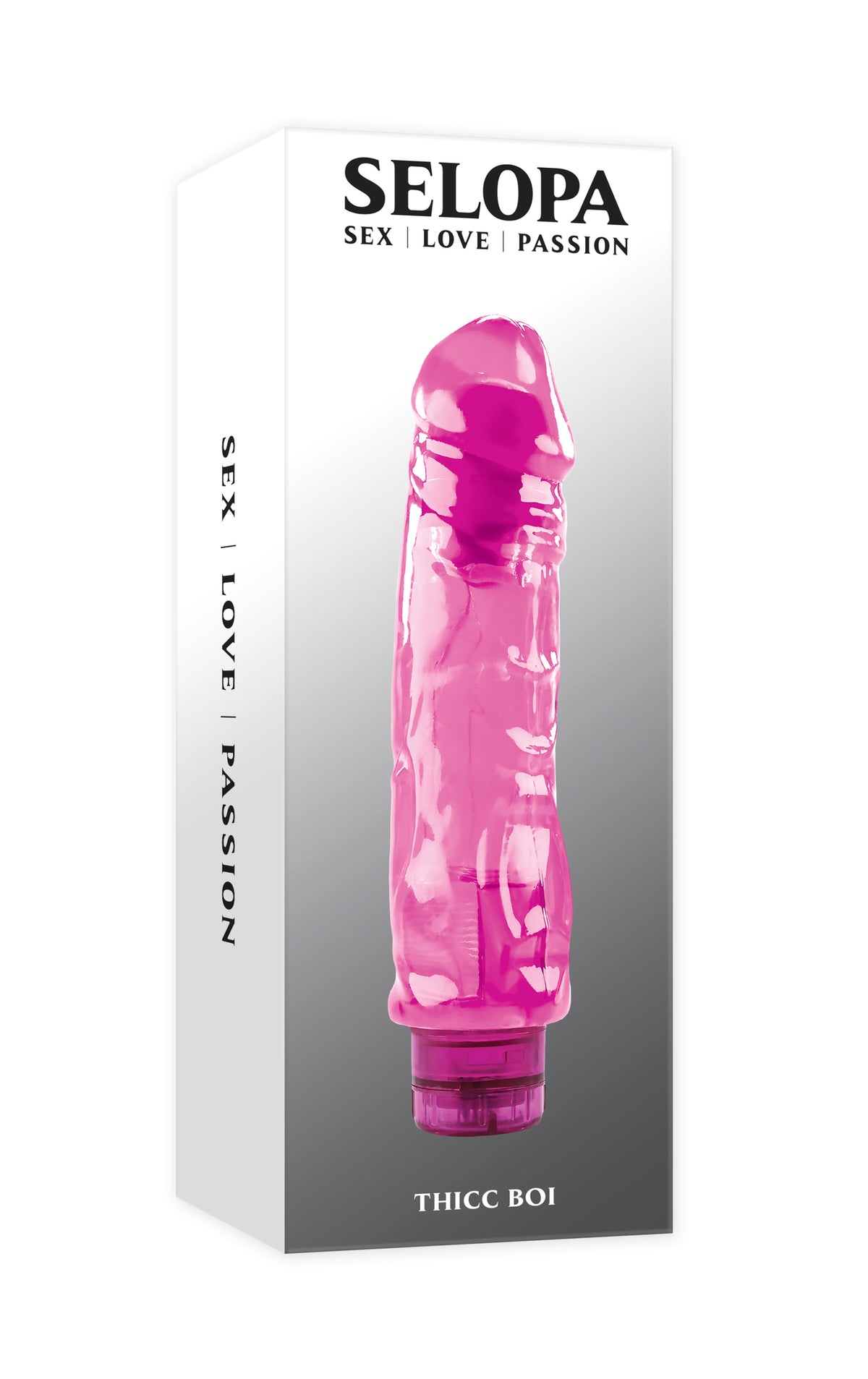 Selopa Thicc Boi Vibrating Vibe Rubber Pink