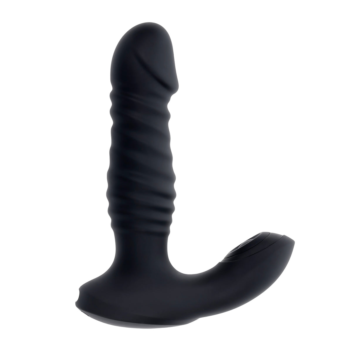 Zero Tolerance Striker Rechargeable Thrusting Anal Vibe With Remote Silicone Black