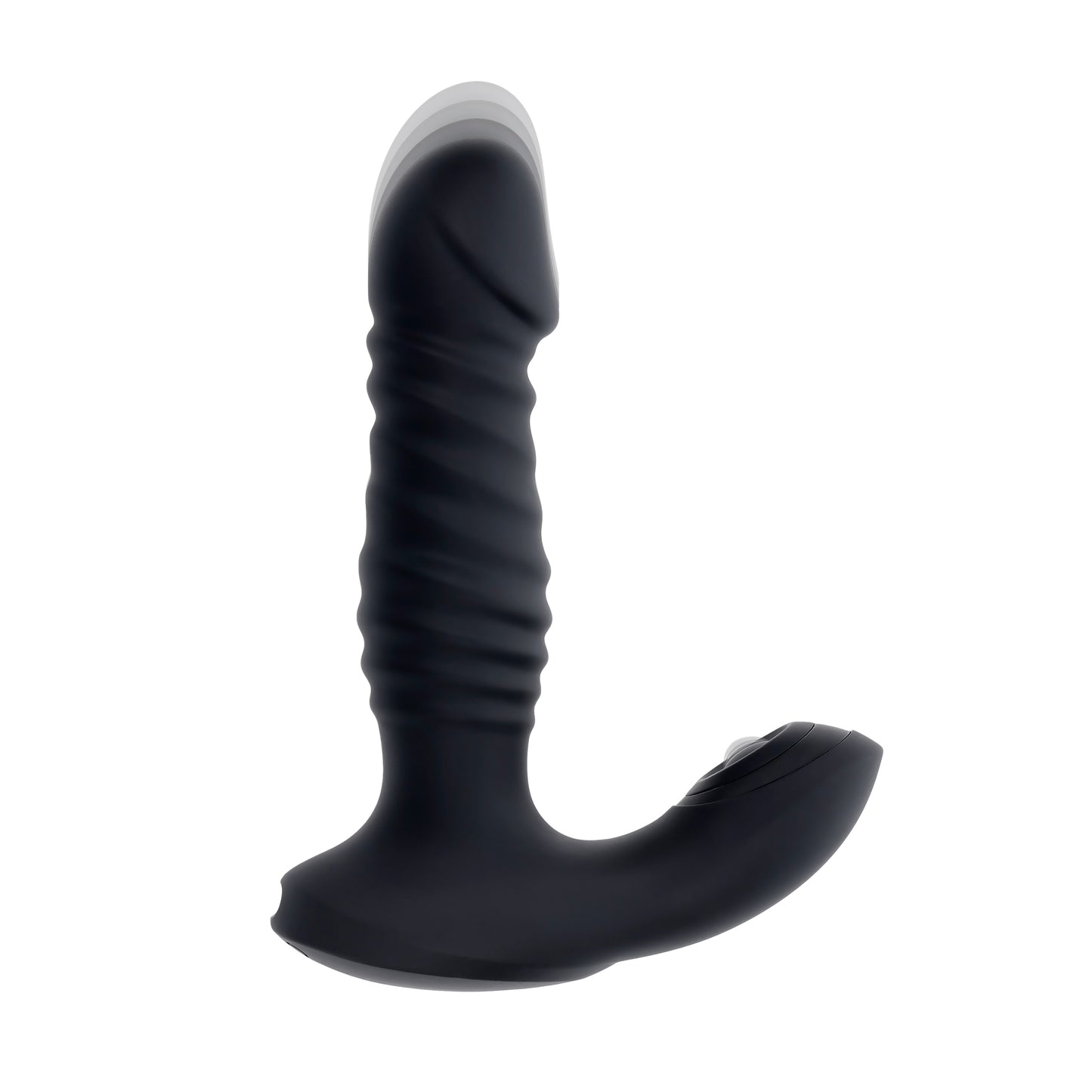 Zero Tolerance Striker Rechargeable Thrusting Anal Vibe With Remote Silicone Black