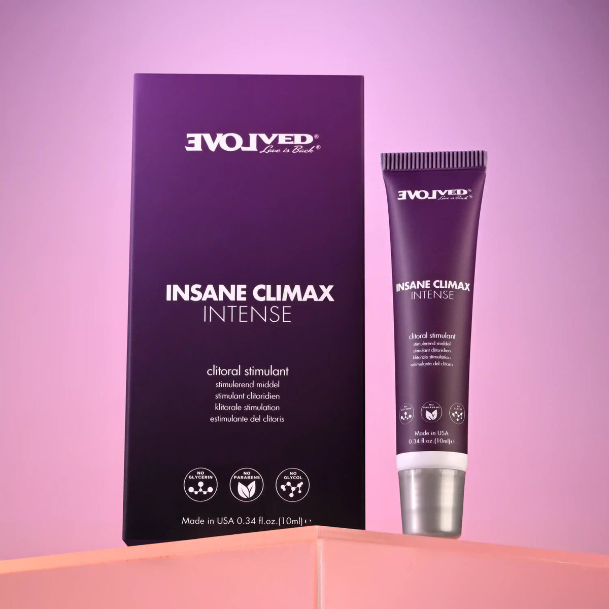 Evolved Insane Climax Intense Clitoral Stimulant .34oz