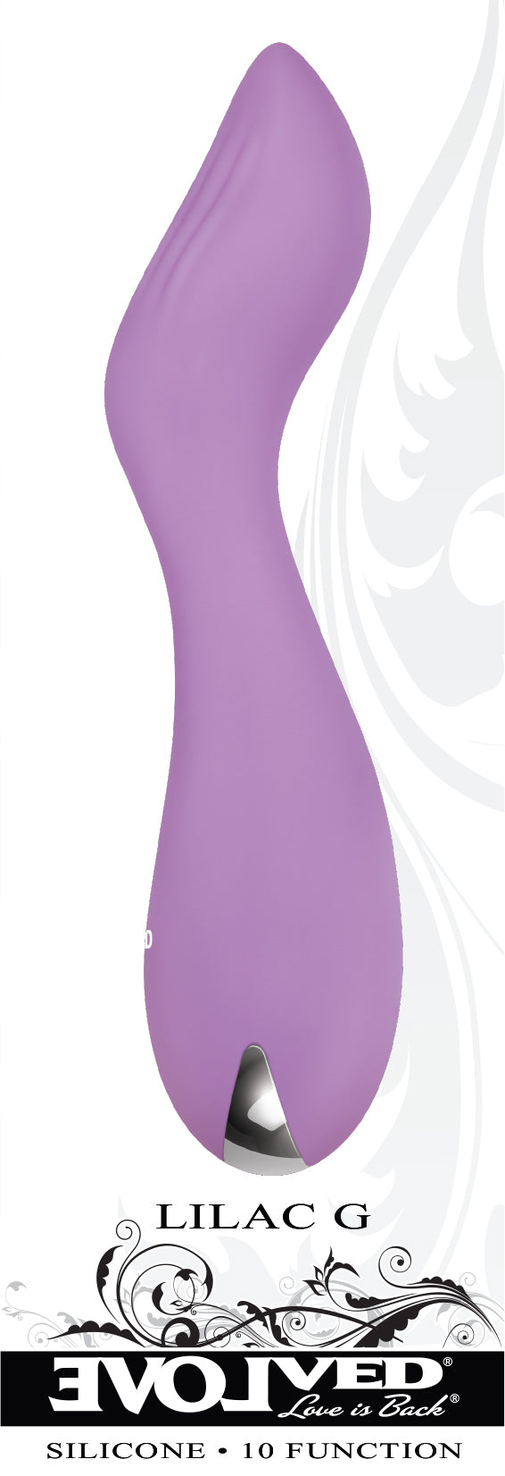 Evolved Lilac G Silicone Rechargeable Purple