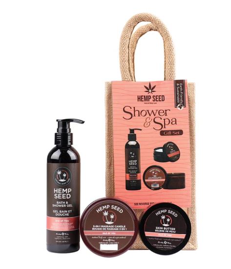 Hemp Seed Holiday Spa Gift Set Le