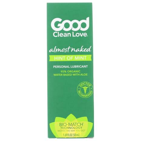 Good Clean Love Almost Naked Hint Of Mint Personal Lubricant 1.69 Oz.