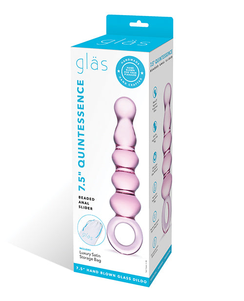 Glas Quintessence Beaded Anal Slider
