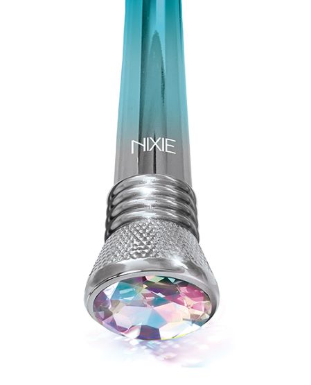 Nixie Waterproof 10-function Bulb Vibe - Blue Ombre Glow